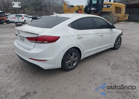 2018 Hyundai Elantra Sel из США, поврежденный, VIN 5NPD84LF7JH298519